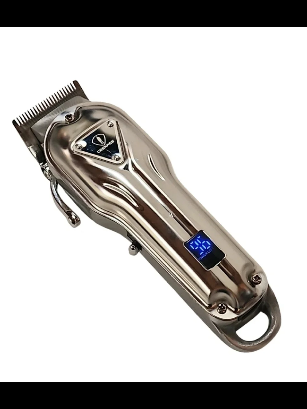 Ceenwes CWS-022 Mens Hair Clipper Grooming Kit, Full Metal Cordless LED Display